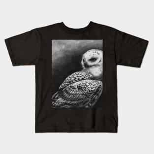 Snowy Owl Kids T-Shirt